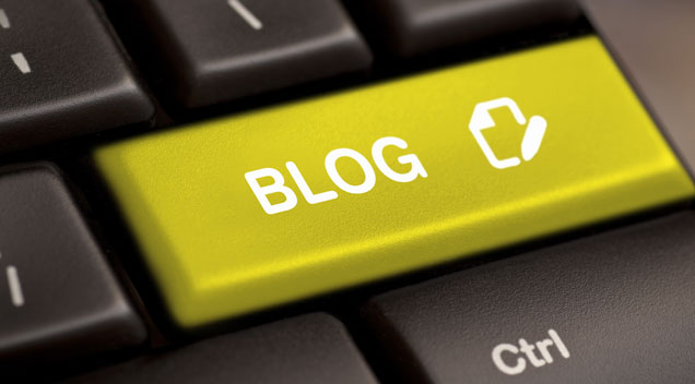 clavier avec bouton blog
